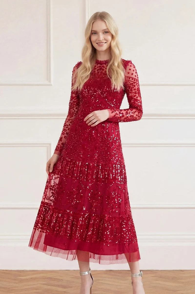 Aurora Ballerina Dress – Red